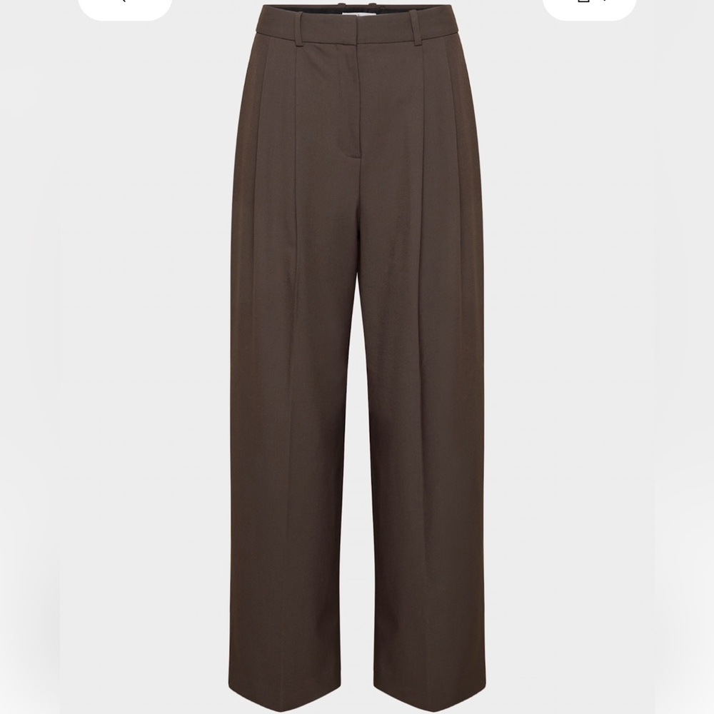 Aritzia Lavish Pant - Rich Mocha Brown